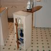 Ironing board cabinet