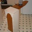 Ironing board cabinet